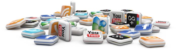 Social media buttons