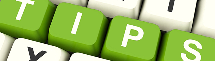 TIPS op toetsenbord