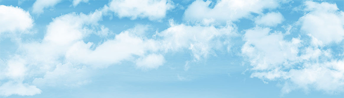 Wolken beeldspraak voor trends over CRM is SaaS